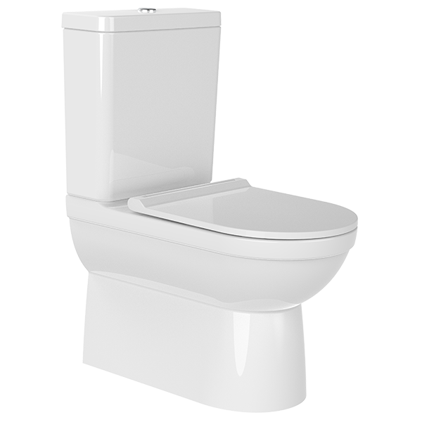 Arkadan Çıkışlı Klozet Takım Plastik Depo